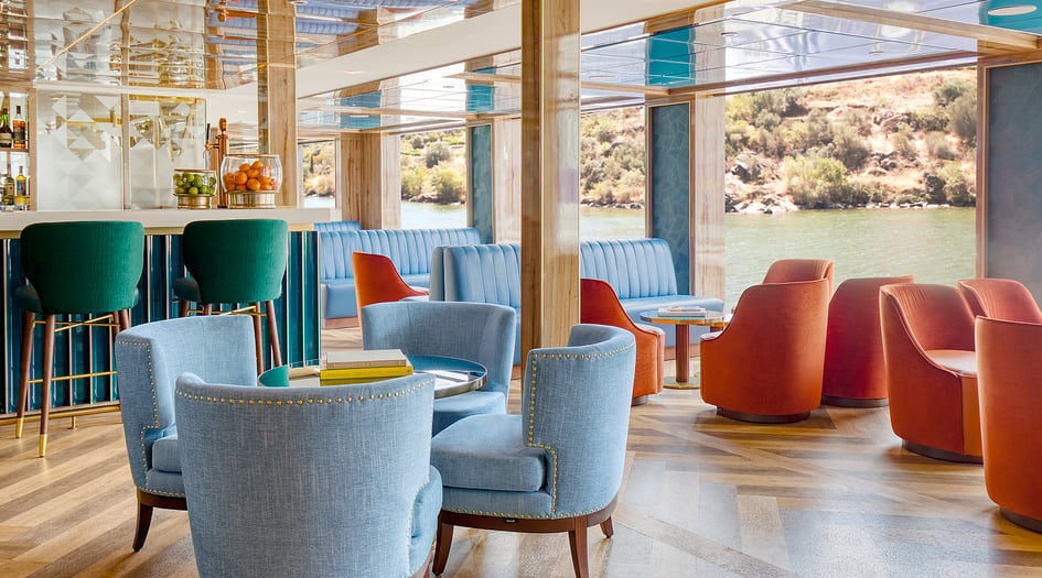 Uniworld - S.S. Sao Gabriel - Lounge bar