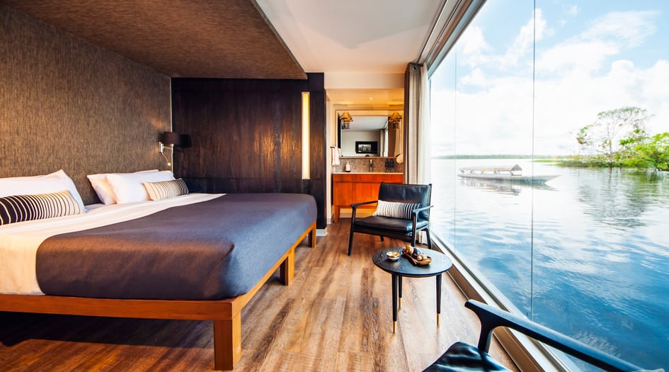 Design Suite on board Aqua Expeditions' river cruise ship Aria Amazon