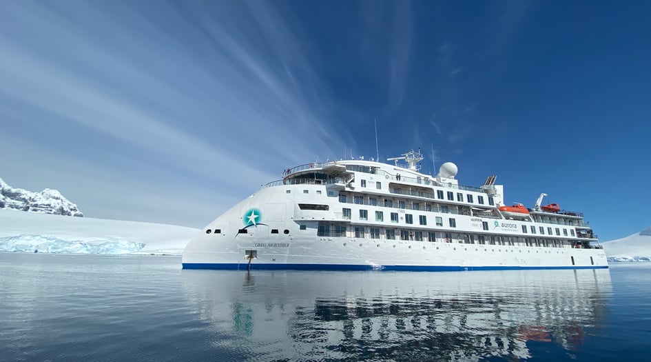 Aurora Expeditions - Greg Mortimer in Antarctica