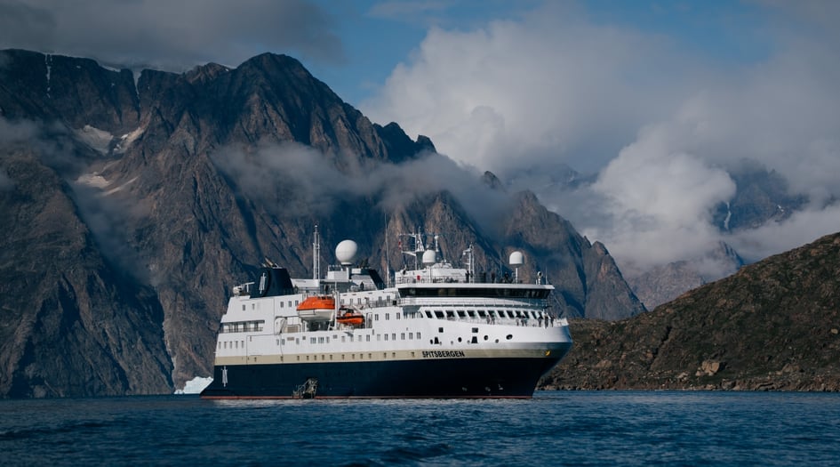 HX Expeditions' ship MS Spitsbergen in Greenland. Image credit: Kay Fochtmann/HX