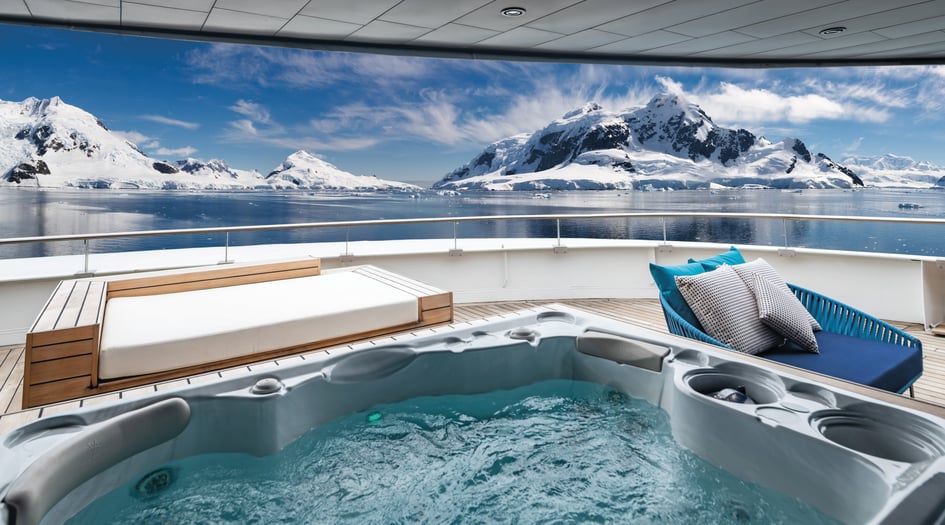 Scenic Eclipse - Owner's Penthouse Suite in Antarctica
