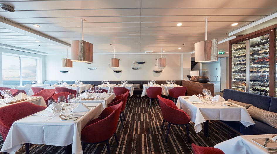 Hurtigruten - MS Nordkapp - Kysten restaurant