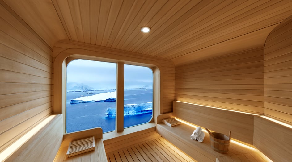 Seabourn Venture Sauna