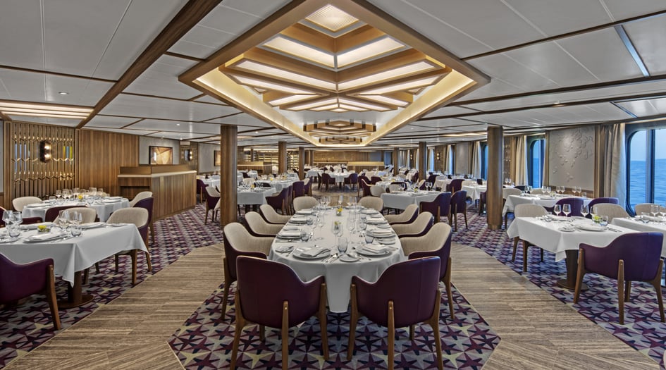 Seabourn Venture The Restaurant