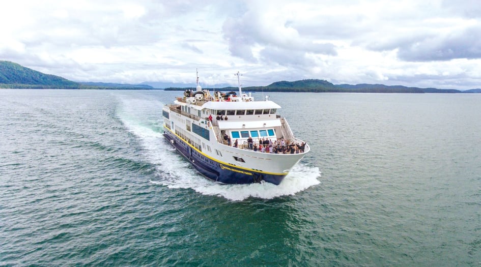 National Geographic Quest at sea
