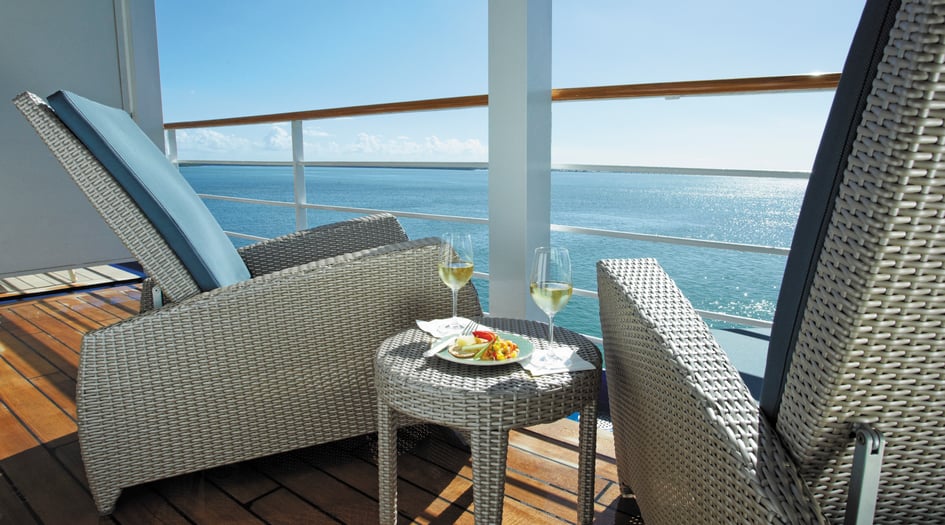 Regent Seven Seas Navigator - Master or Grand Suite balcony