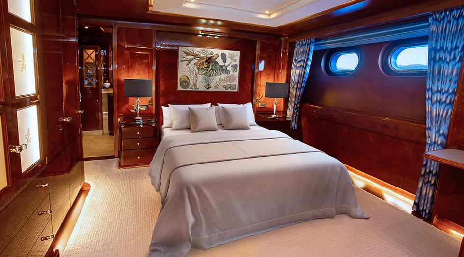 Suite on board Aqua Expeditions' ship Aqua Mare