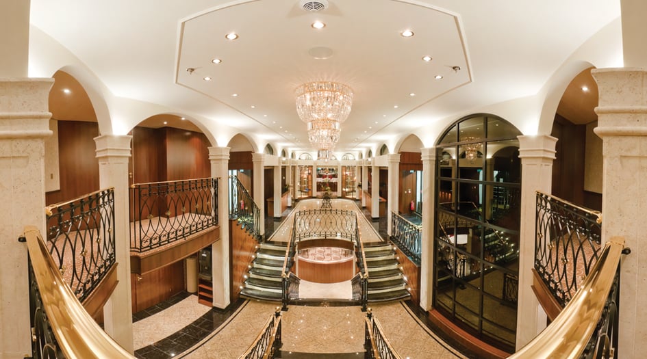 Tauck - Inspiration Class lobby