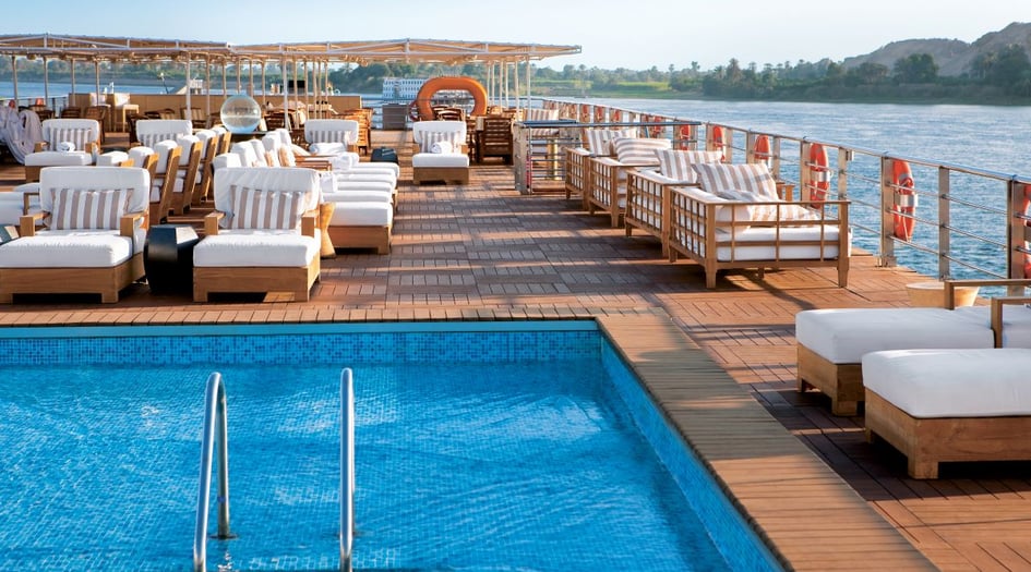 Uniworld River Tosca - Sun deck