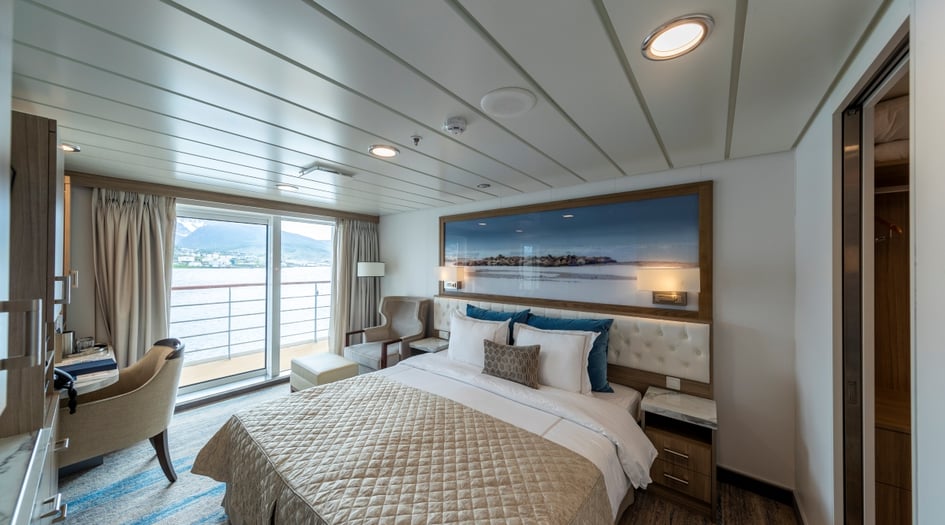Accommodation on board Greg Mortimer