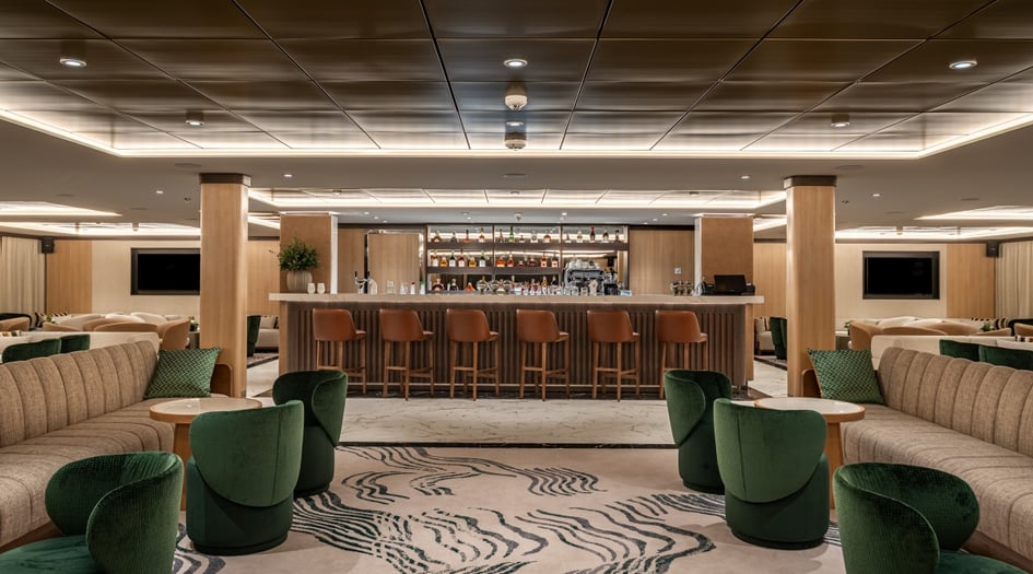 Seeker Lounge on Windstar Cruises' Star Seeker