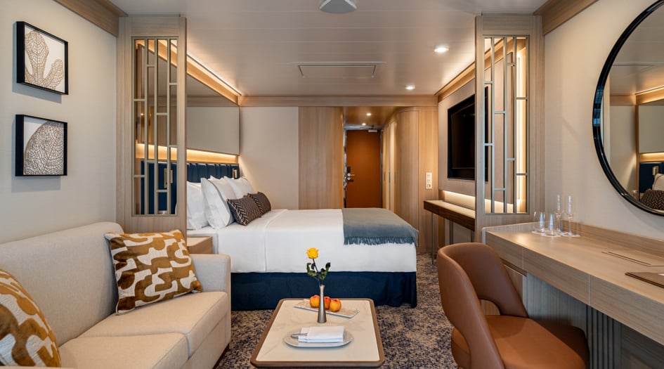 Infinity Suite on board Windstar Cruises' Star Seeker