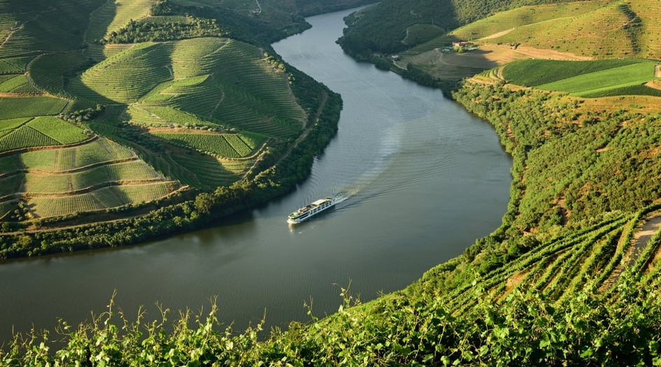 Scenic Azure in the Douro Valley