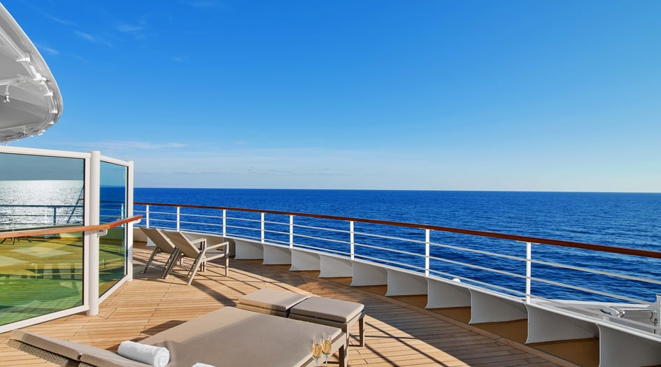 Seabourn Encore - Signature Suite sun deck