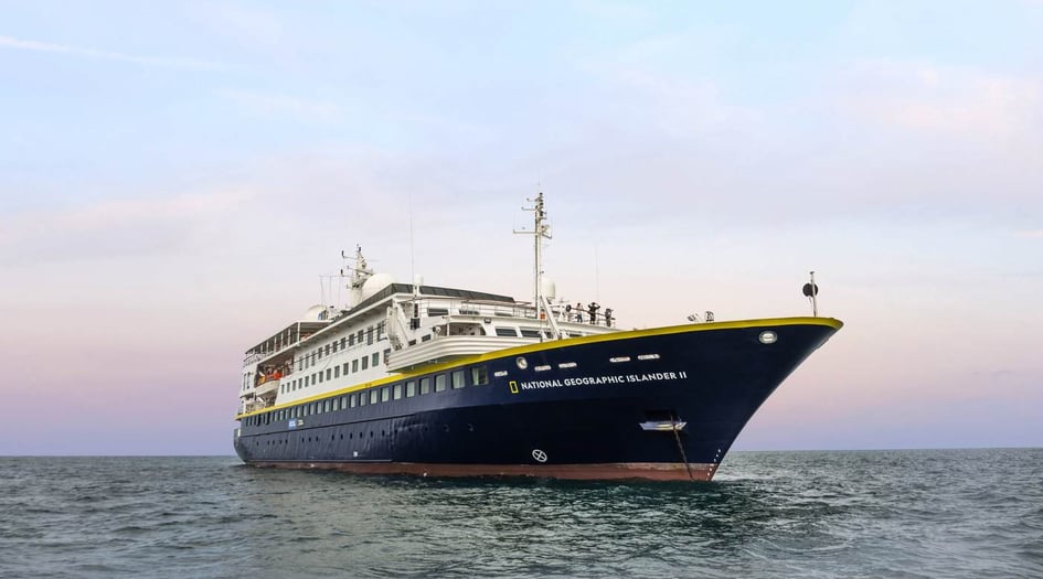 National Geographic Islander II at sea