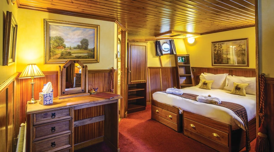 Cabin on board Scottish Highlander