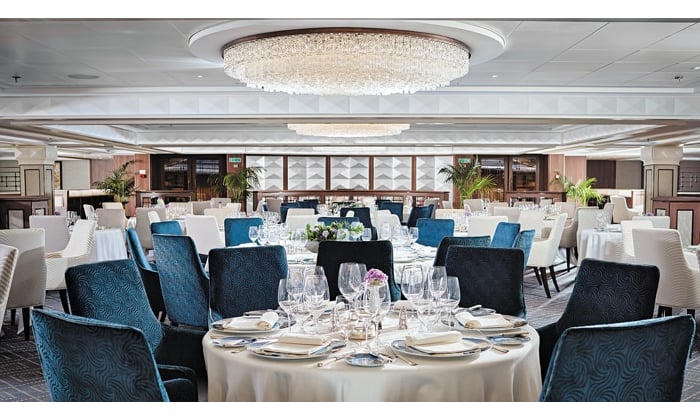Compass Rose restaurant, Regent Seven Seas Explorer