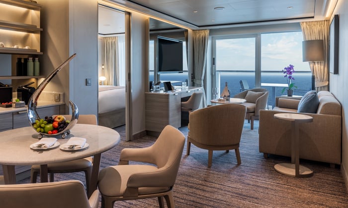 Silver Suite on board Silversea's Silver Ray