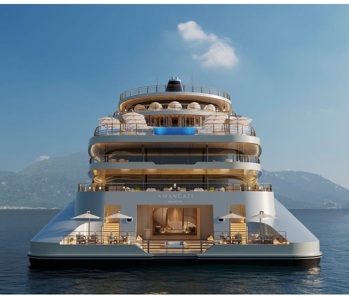Aman at Sea Amangati Rear View